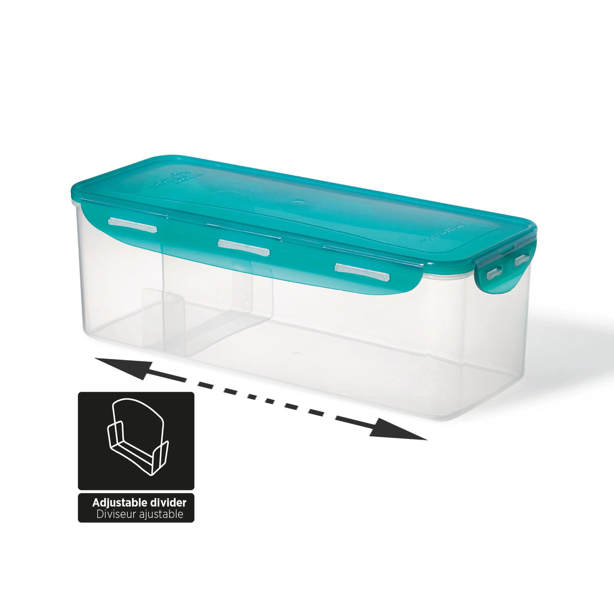 Starfrit LocknLock Plastic Bread Container, 169oz/5L