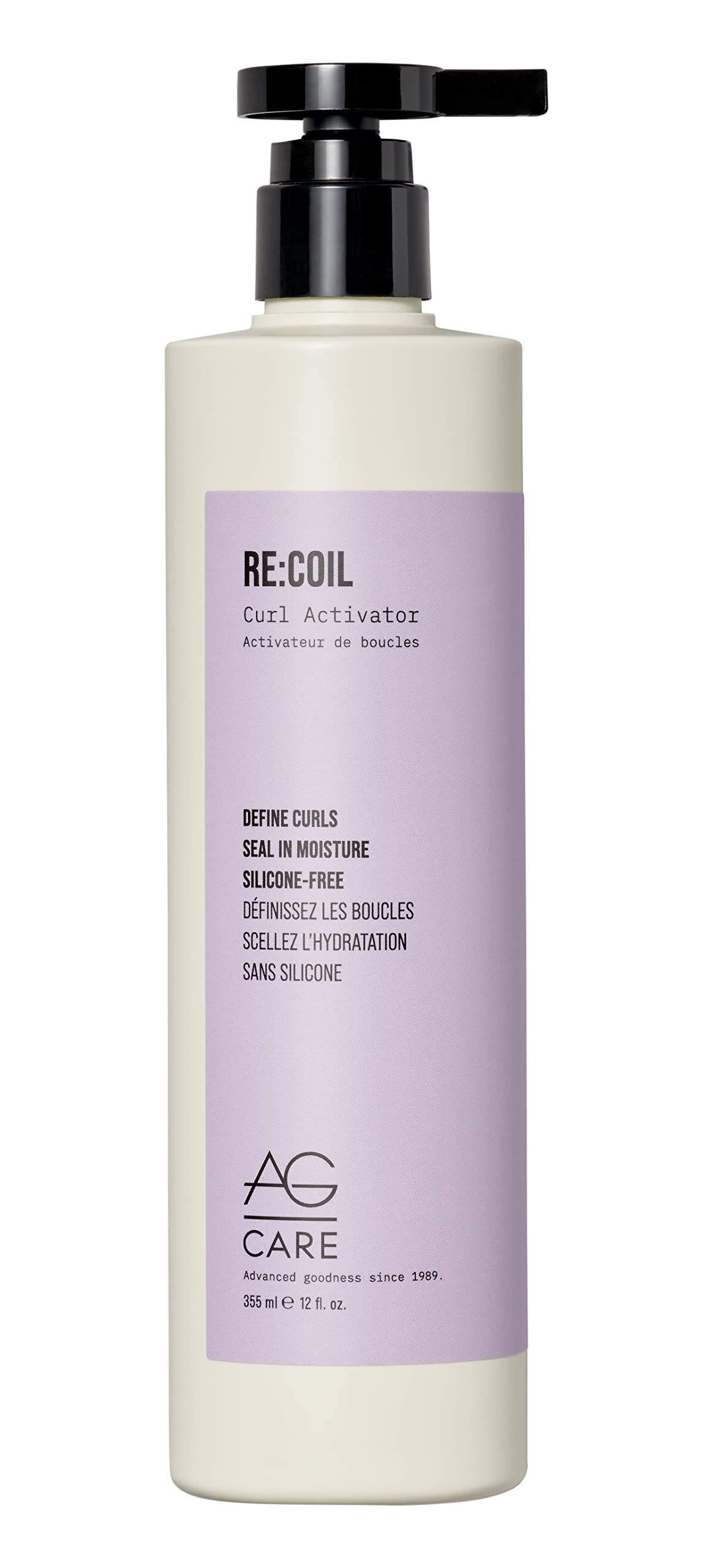 AG Care Re:Coil Curl Activator Curl Cream, 12 fl oz
