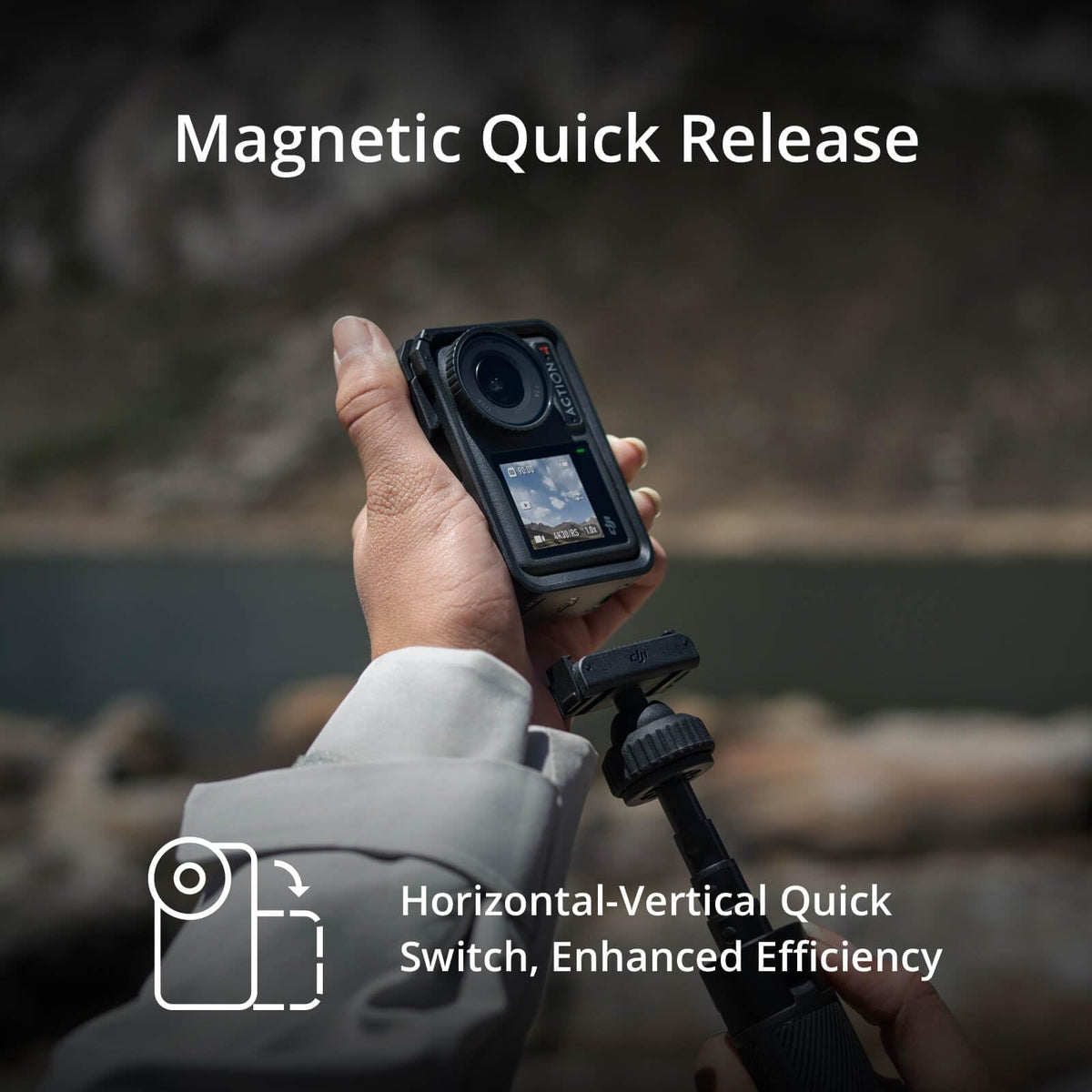 DJI Osmo Action 4 Essential Combo 4K Action Camera