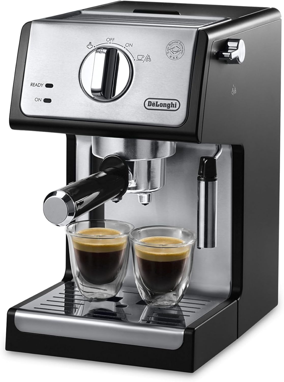 De'Longhi 15-Bar Pump Espresso Machine with Milk Frother