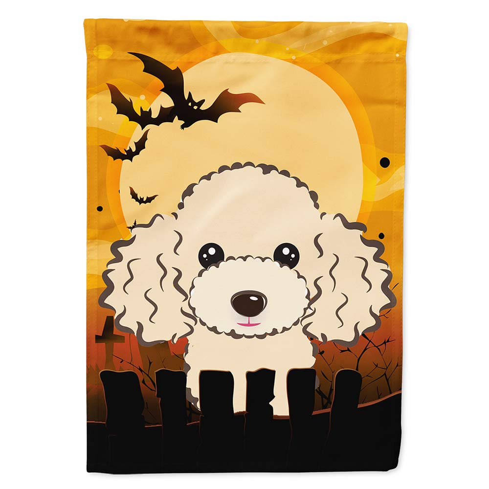 Caroline's Treasures BB1816CHF Buff Poodle Canvas House Flag, Large