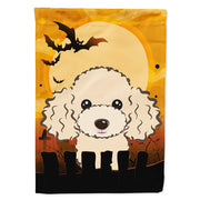 Caroline's Treasures BB1816CHF Buff Poodle Canvas House Flag, Large