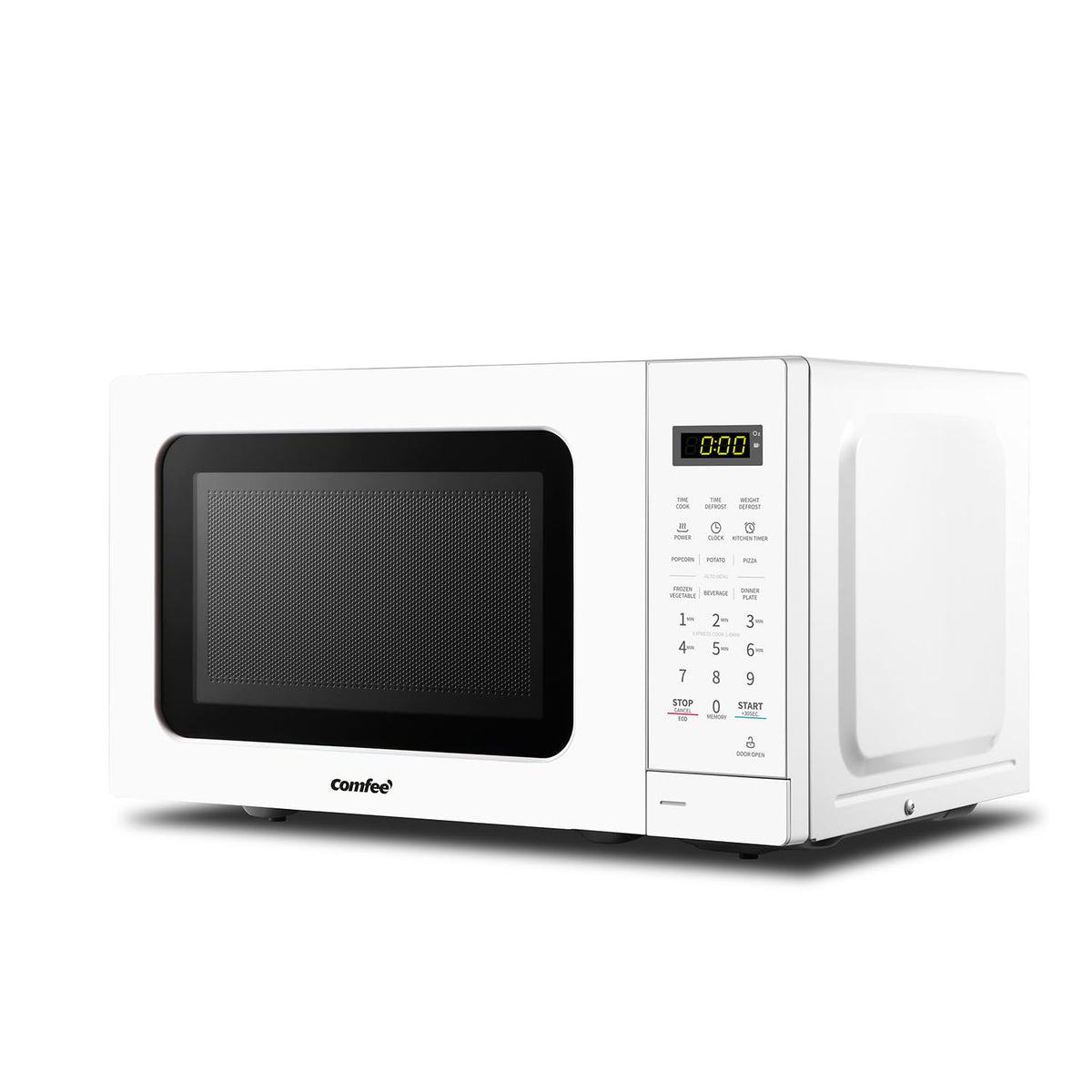 COMFEE' Countertop Microwave Oven, 0.7 Cu. Ft., 700 W, White