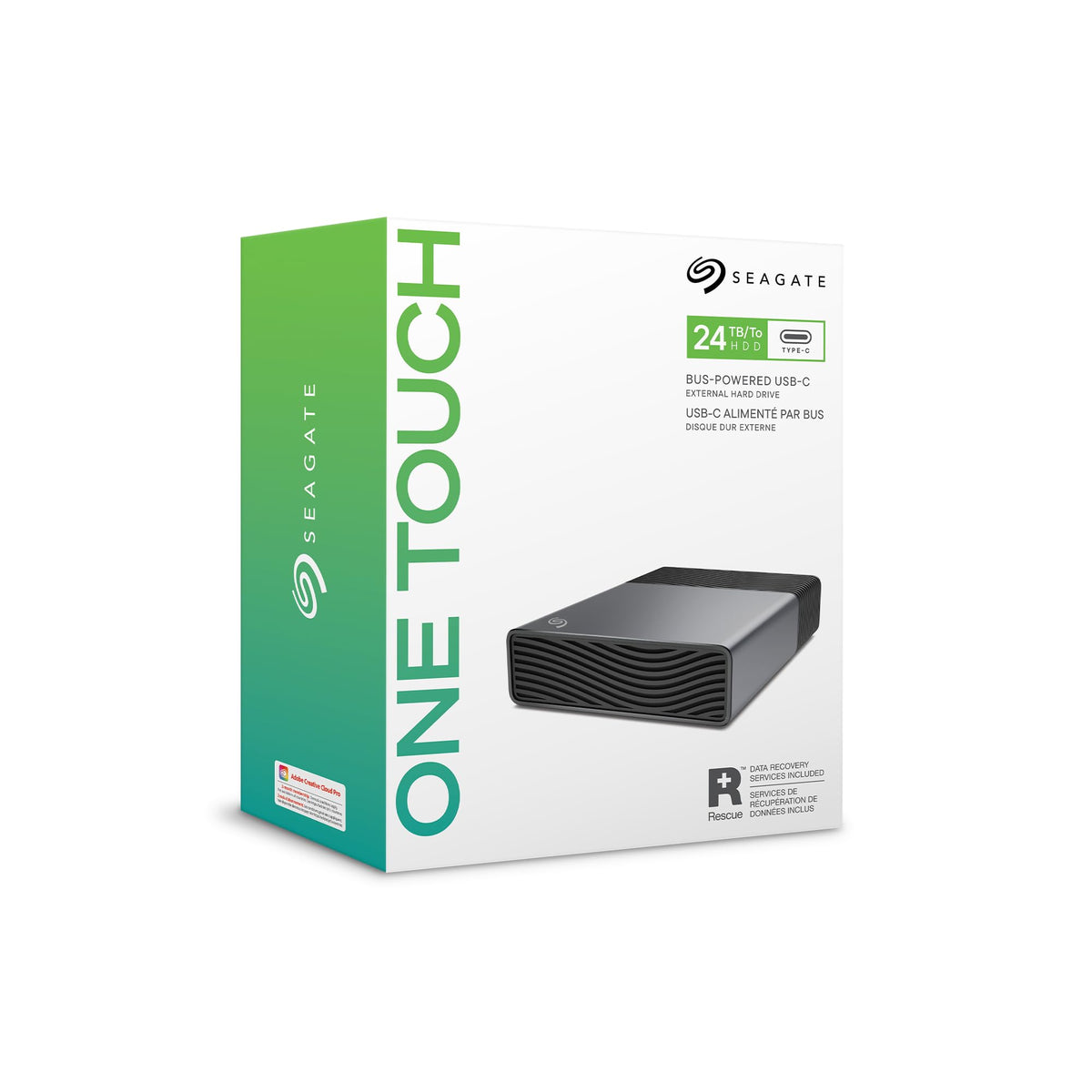 Seagate One Touch 8TB External Hard Drive, USB-C, STNB8000400