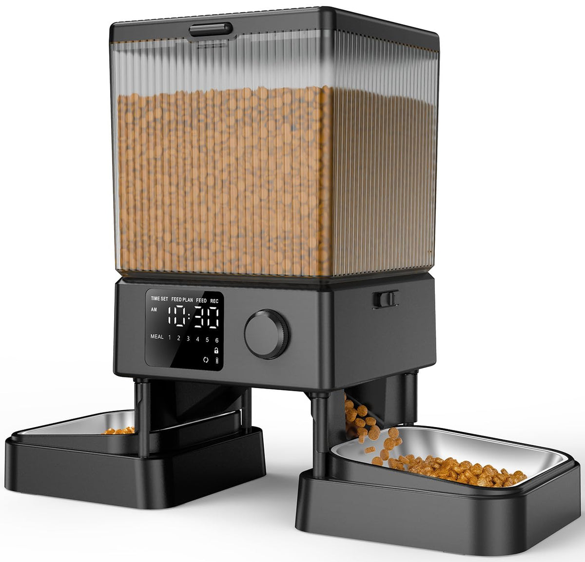 oneisall Automatic Cat Feeder for 2 Cats, 5 L