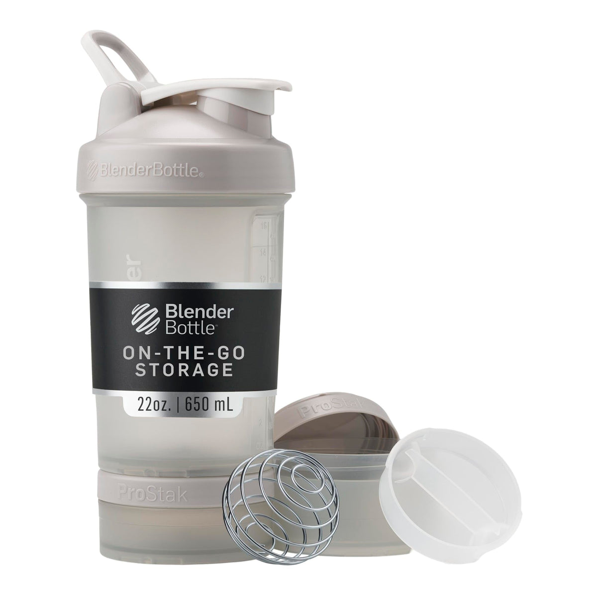 BlenderBottle Classic V2 ProStak Shaker with Pill Organizer, 22 oz