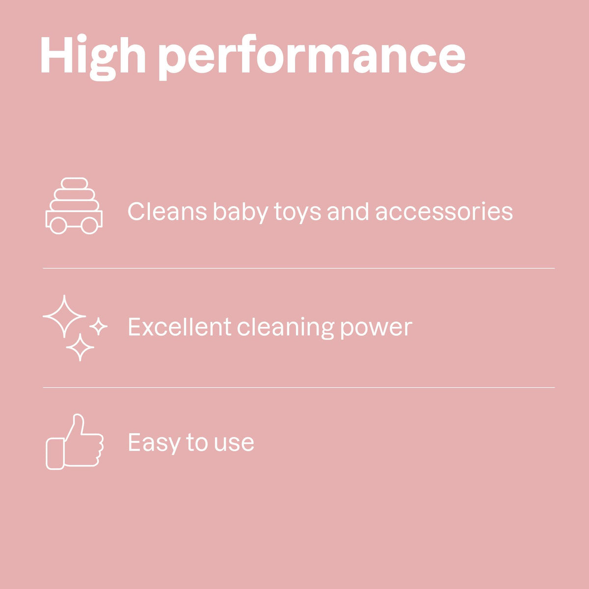 Attitude Baby and Kids Toy Cleaner Spray, Unscented, 800 mL, Pack of 3