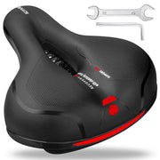Roryimke Dual Shock Absorbing Bike Seat, Universal Fit