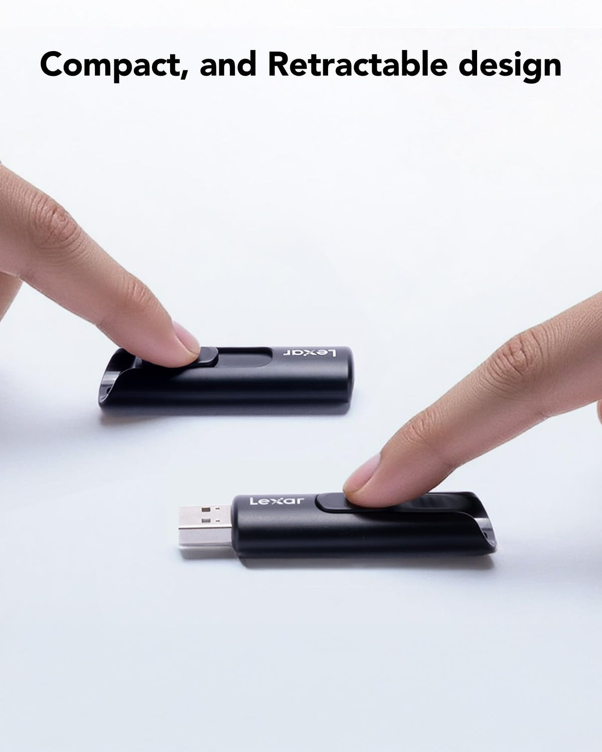 Lexar JumpDrive A30E 64GB USB 3.2 Flash Drive, 3-Pack