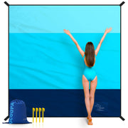 OCOOPA Sandproof Waterproof Beach Blanket, 10' x 9.2'