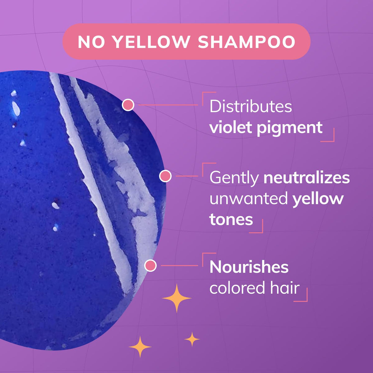Fanola No Yellow Purple Shampoo, 350 ml