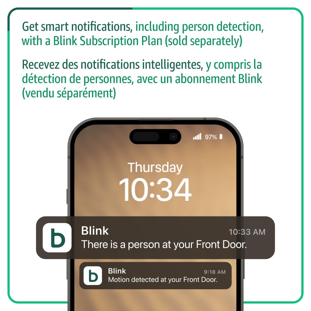 Blink Video Doorbell, Black