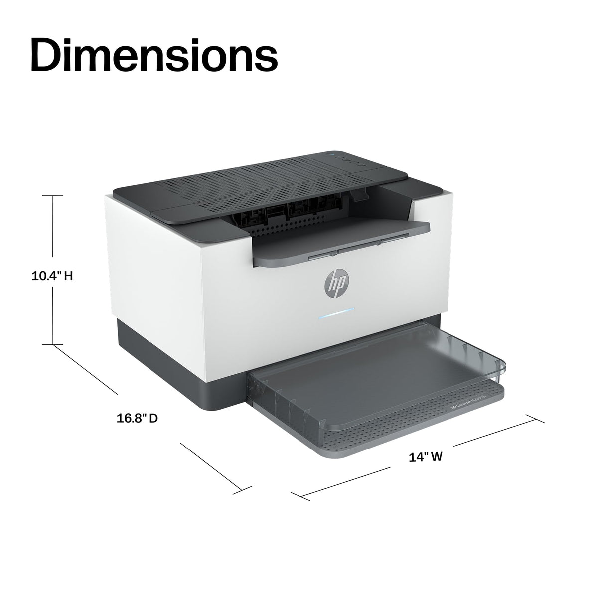 HP LaserJet M209dw Monochrome Printer, 6GW62F