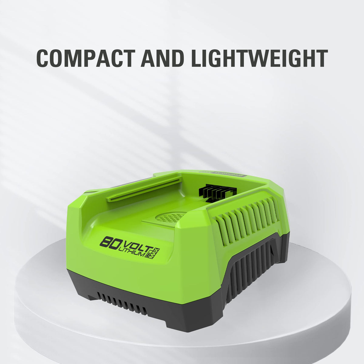 Greenworks PRO 80V Single Port Rapid Battery Charger (GCH8040)