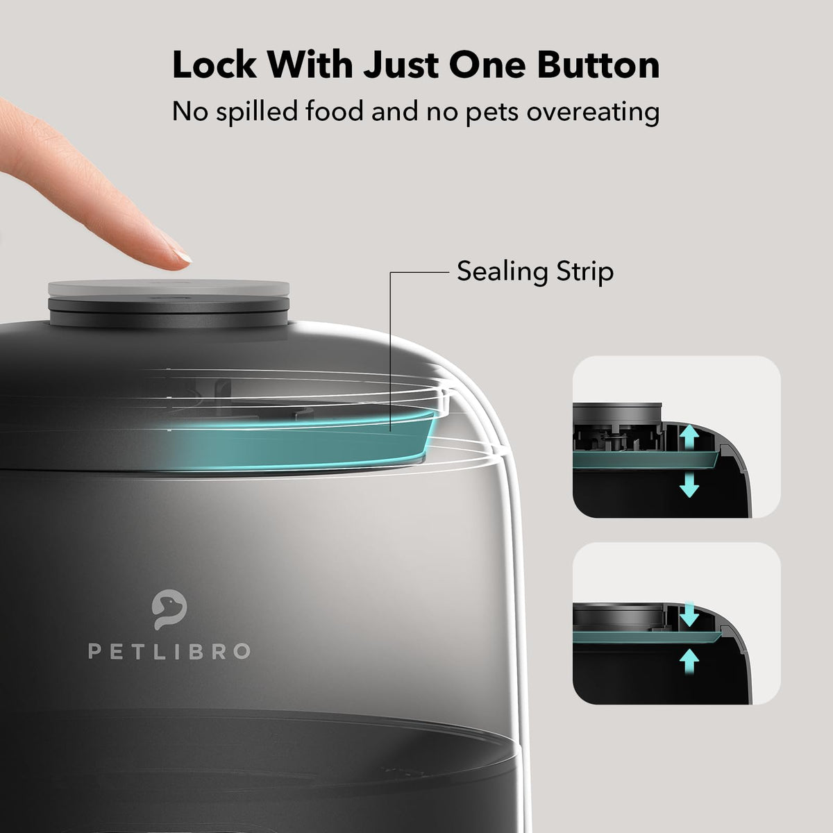 PETLIBRO Automatic Cat Feeder, 2 L