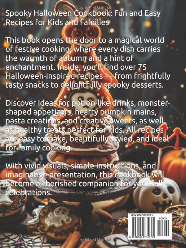 Spooky Halloween Cookbook: Fun and Easy Recipes for Kids