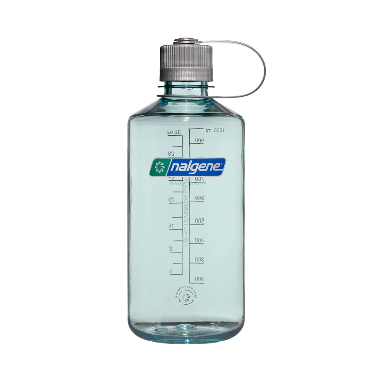 Nalgene 32oz Narrow Mouth Water Bottle, Seafoam