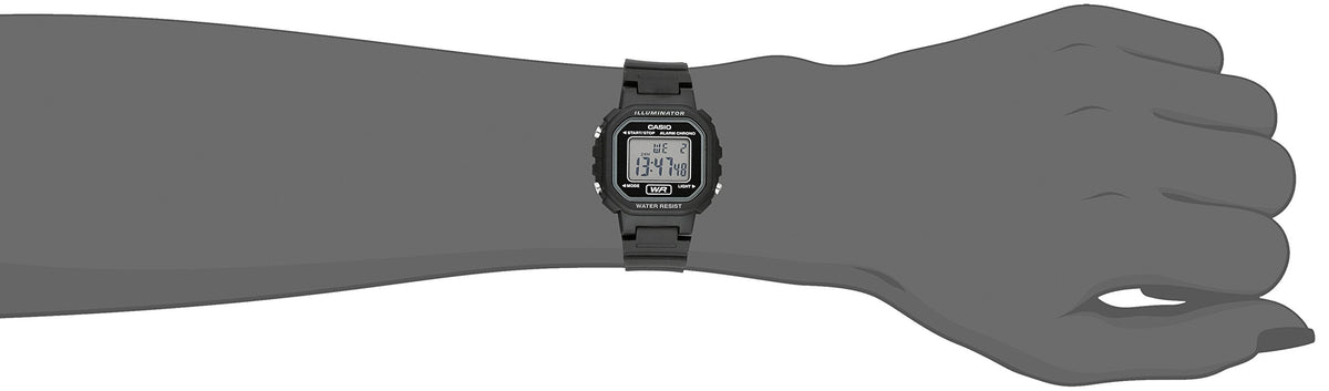Casio Women's LA20WH-1ACF Classic Digital Black Resin Watch