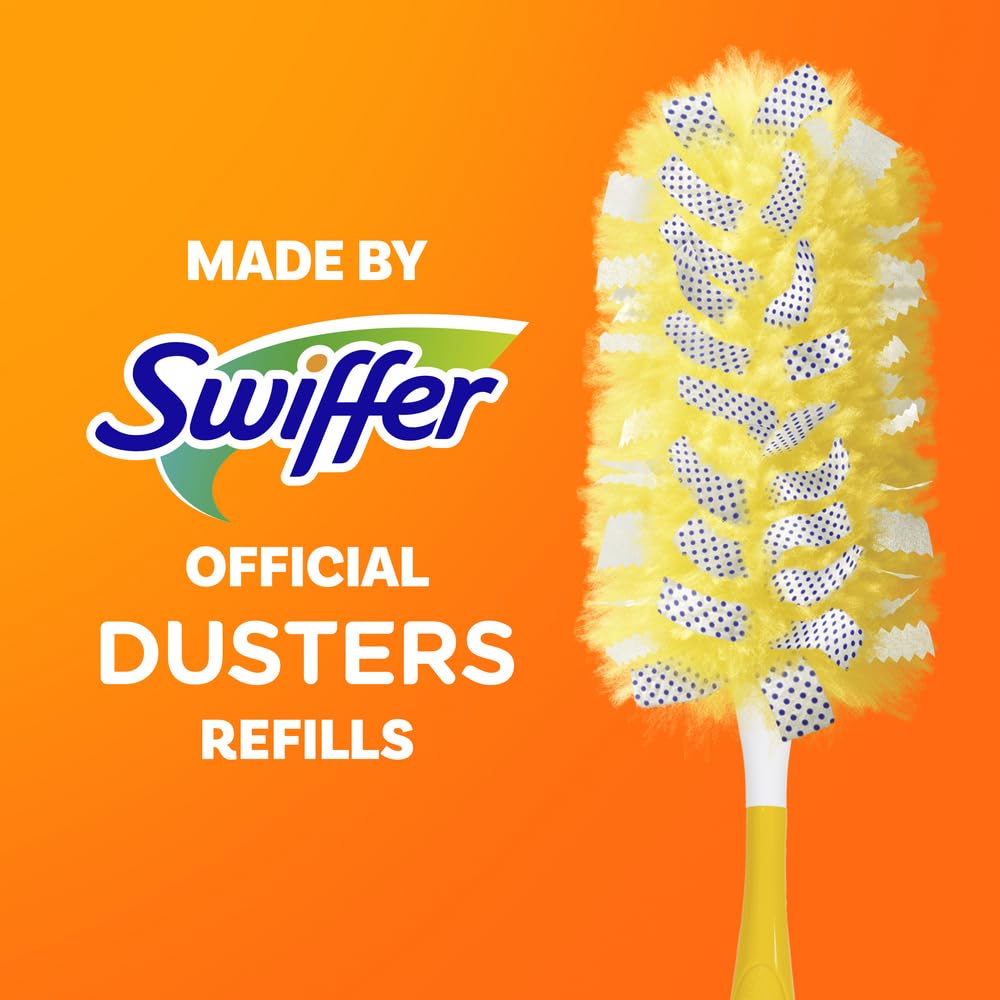 Swiffer Duster Extendable Handle Starter Kit with 12 Refills