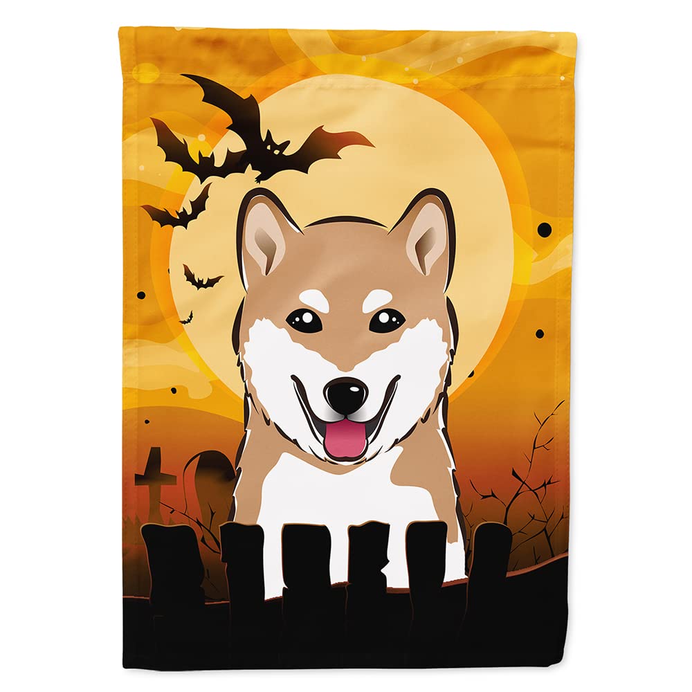 Caroline's Treasures Halloween Shiba Inu House Flag, Large