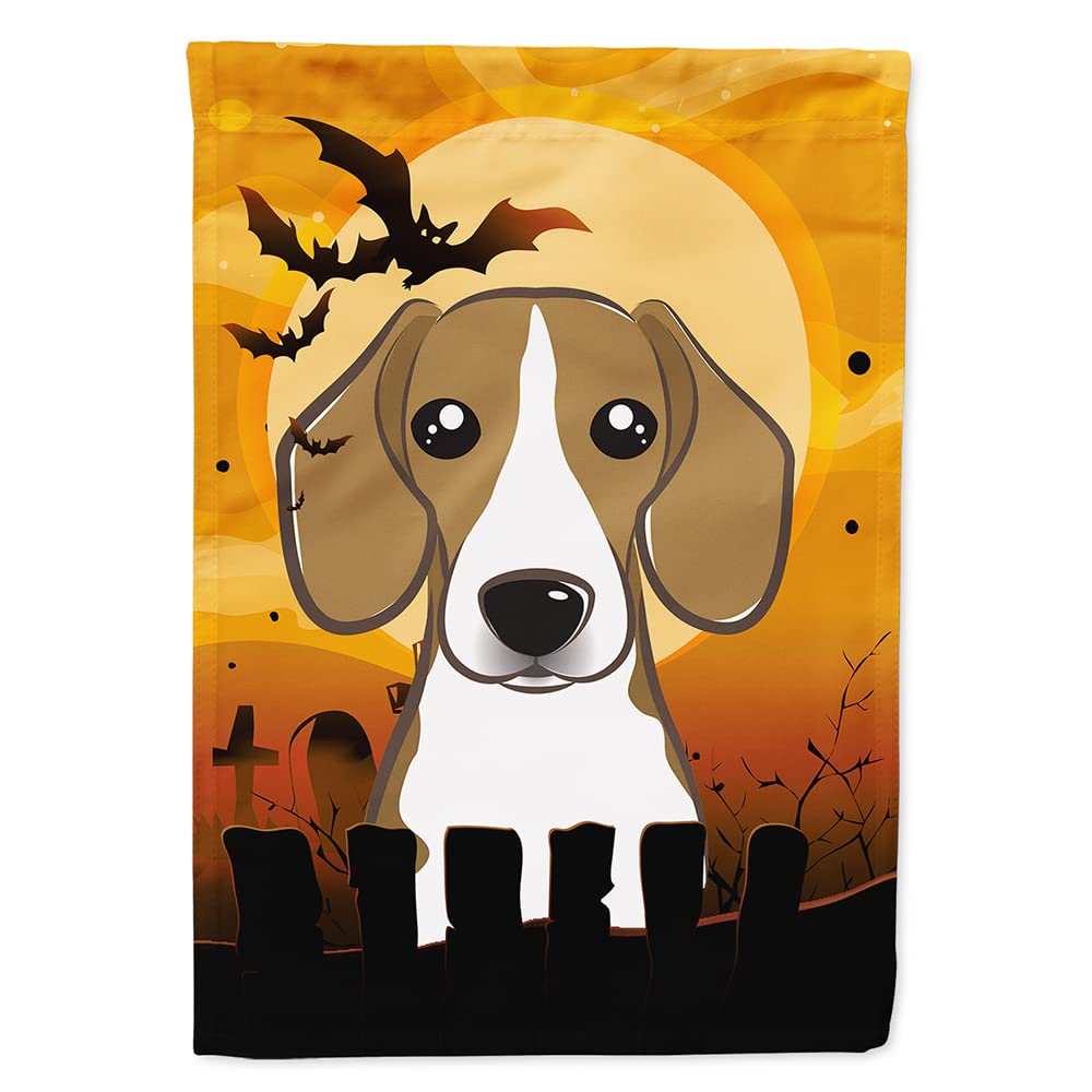 Caroline's Treasures Halloween Beagle House Flag