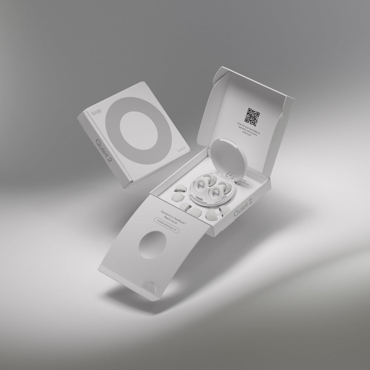 Loop Quiet 2 Reusable Noise-Reducing Ear Plugs