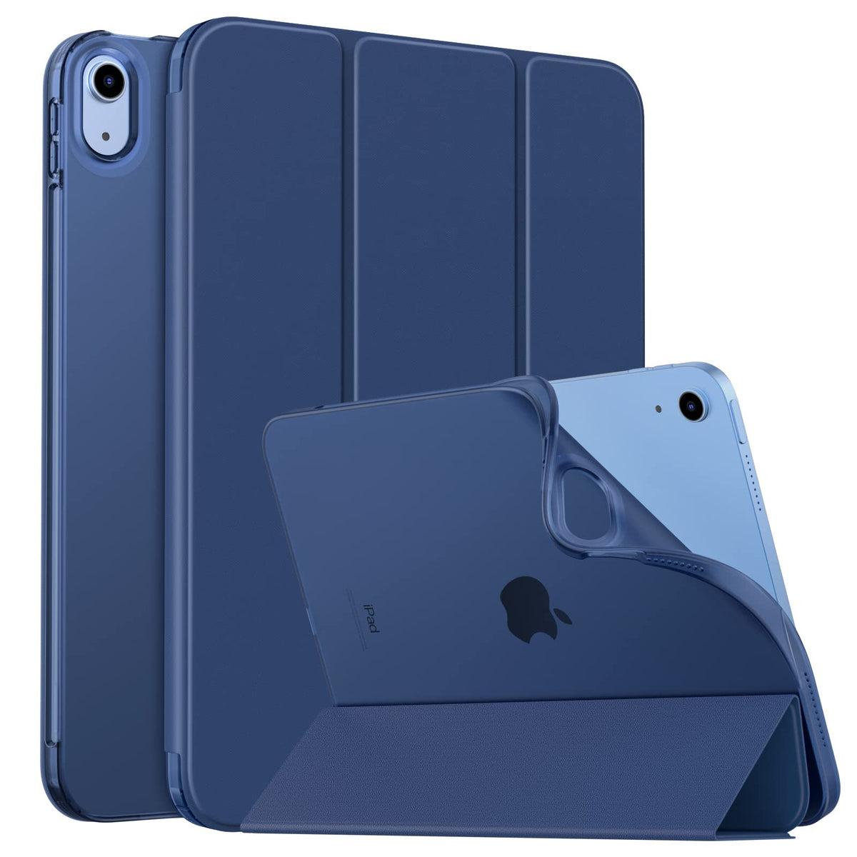 MoKo Case for iPad (A16) 11th Generation, Navy Blue