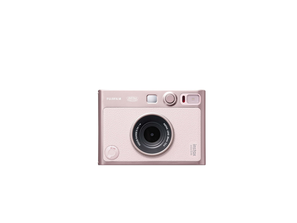 Fujifilm Instax Mini Evo Hybrid Instant Camera, Gentle Rose