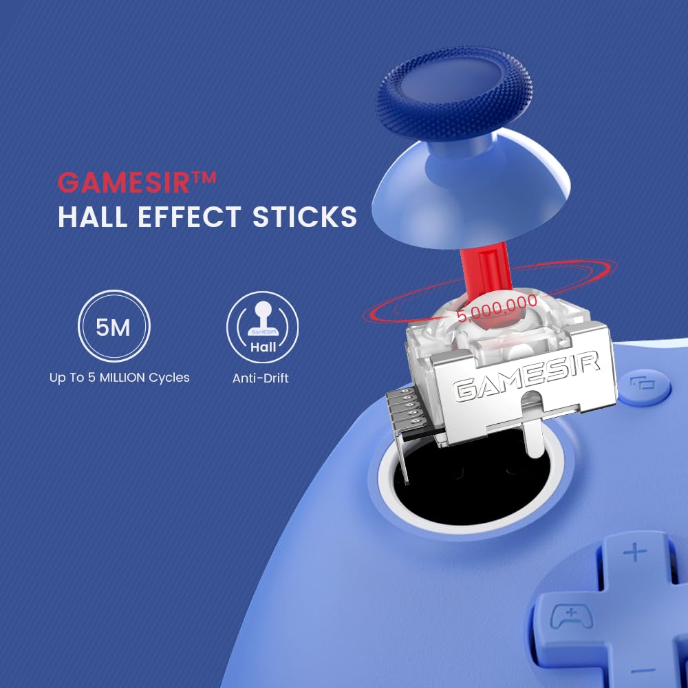 GameSir G7 SE Wired Controller for Xbox Series X|S and PC, Blue