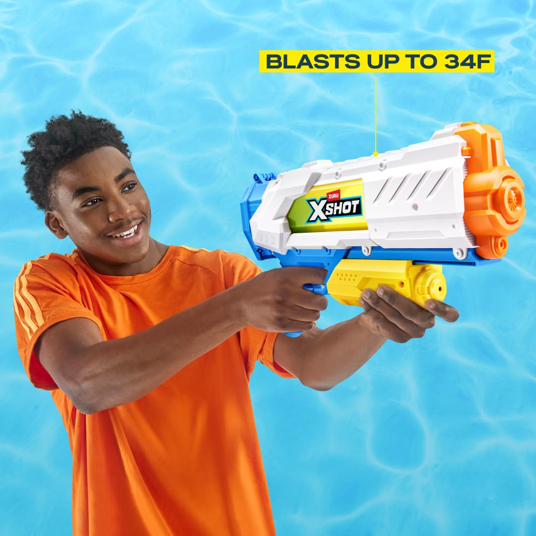 ZURU X-Shot Water Fast-Fill Medium Water Blaster, 2 Pack