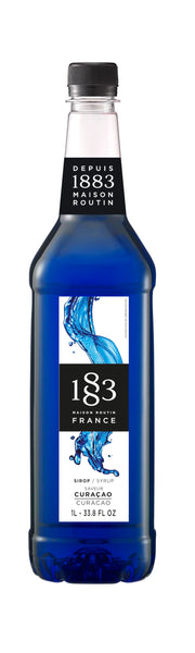 1883 Maison Routin Blue Curaçao Syrup, 1 L