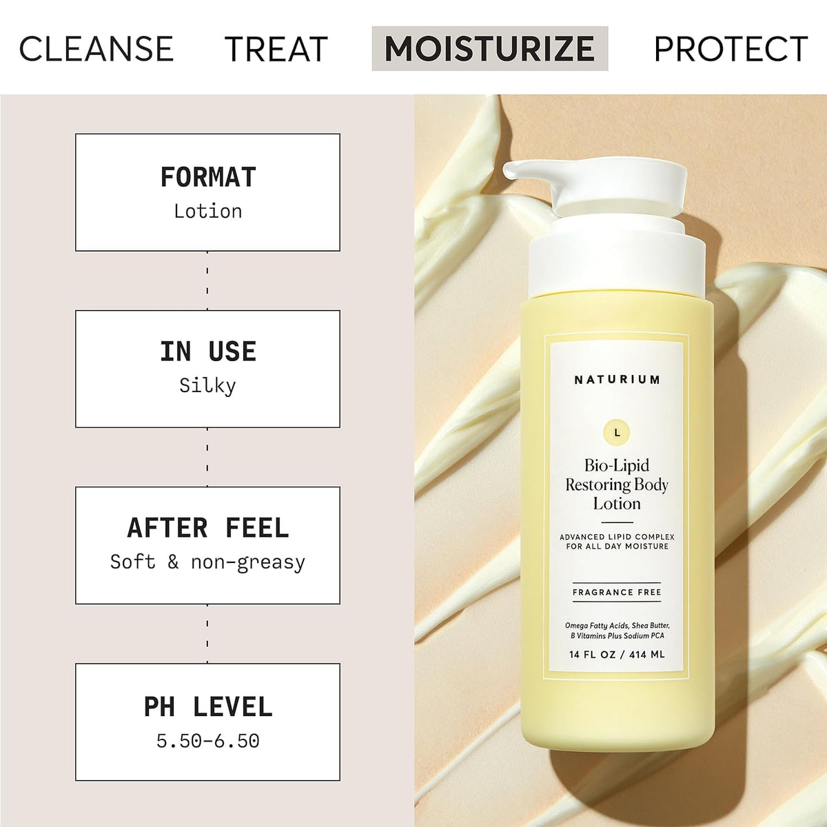Naturium Bio-Lipid Restoring Body Lotion, 14 fl oz (414 ml)