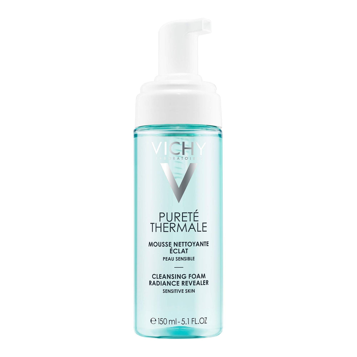 Vichy Pureté Thermale Foaming Facial Cleanser, 150 mL