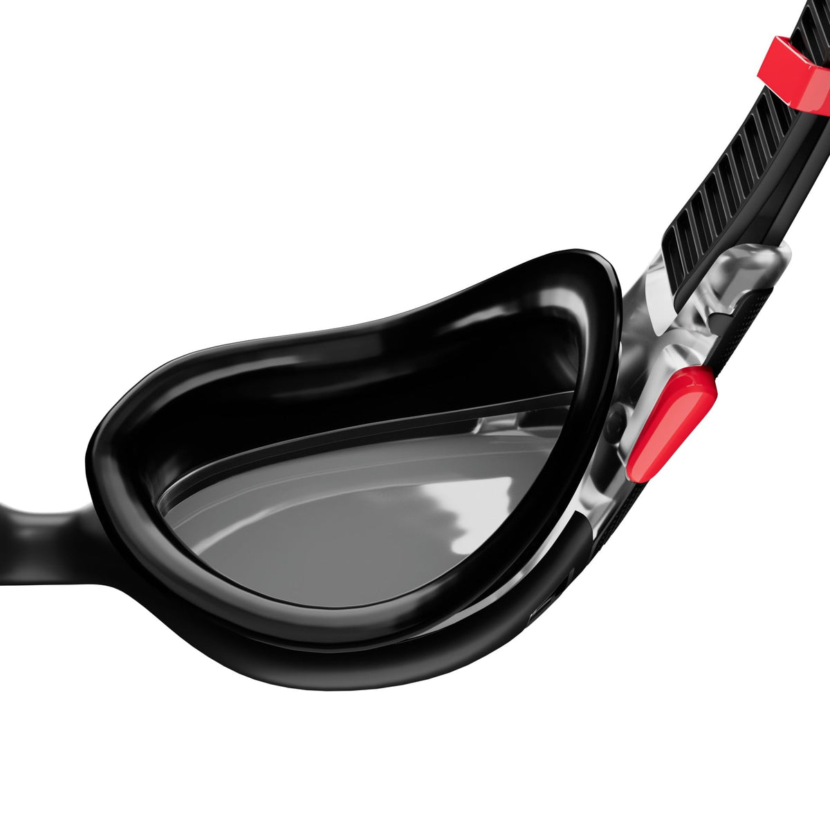 Speedo Unisex Adult Biofuse 2.0 Swim Goggles, Black/Chrome Mirrored