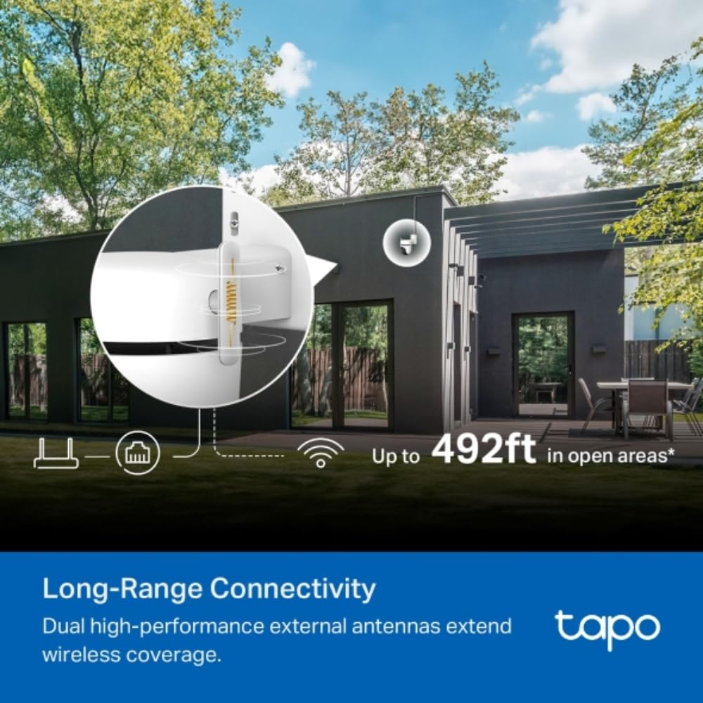 TP-Link Tapo C530WS 3K Pan/Tilt Outdoor Security Camera