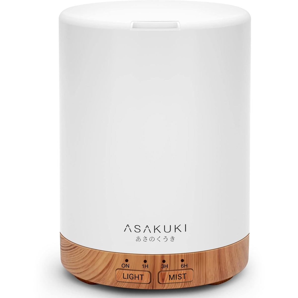 Asakuki 300ml Essential Oil Diffuser, 7 LED Light Colors