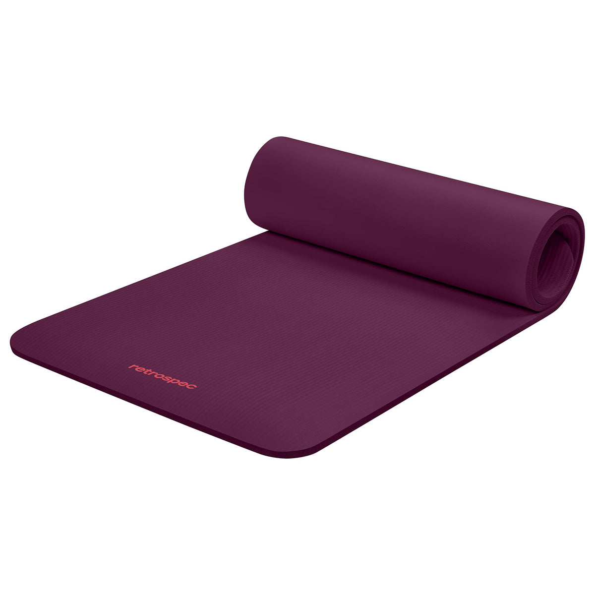 Retrospec Solana Yoga Mat, 1 1/2 Inch Thick