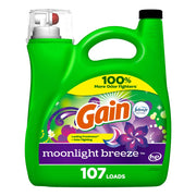 Gain Liquid Laundry Detergent, Moonlight Breeze, 4.5 L, 107 Loads