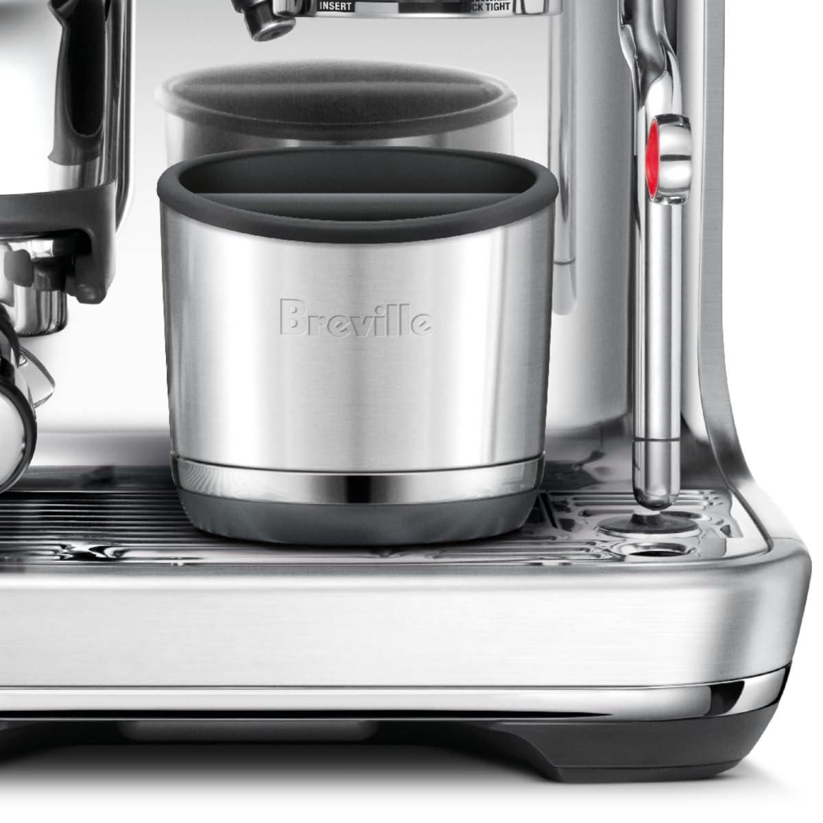 Breville Knock Box 10, Brushed Stainless Steel