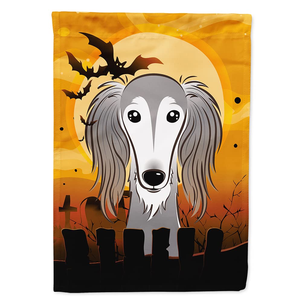 Caroline's Treasures Halloween Saluki House Flag