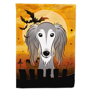 Caroline's Treasures Halloween Saluki House Flag