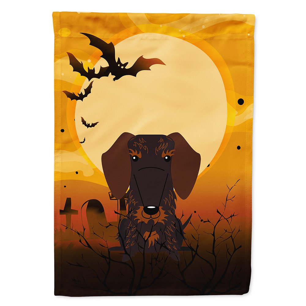 Caroline's Treasures BB4395CHF Wire Haired Dachshund Chocolate Flag