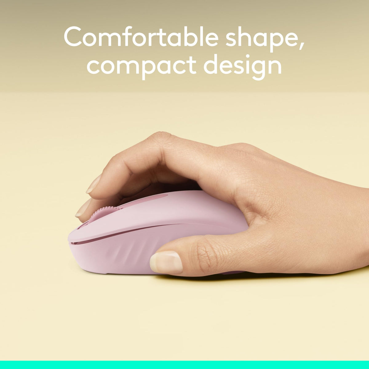 Logitech M196 Bluetooth Wireless Mouse, Rose