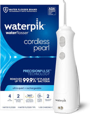 Waterpik Cordless Pearl Water Flosser, WF-13, White