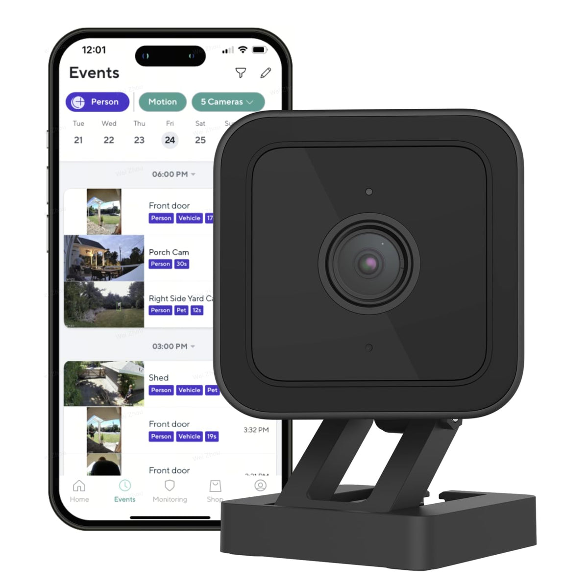 Wyze Cam v3 Limited Edition, Black, 1 Pack