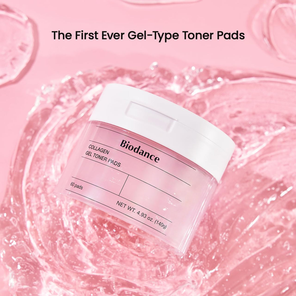 Biodance Collagen Gel Toner Pads, 60 Pads, 4.93 fl oz (140 g)