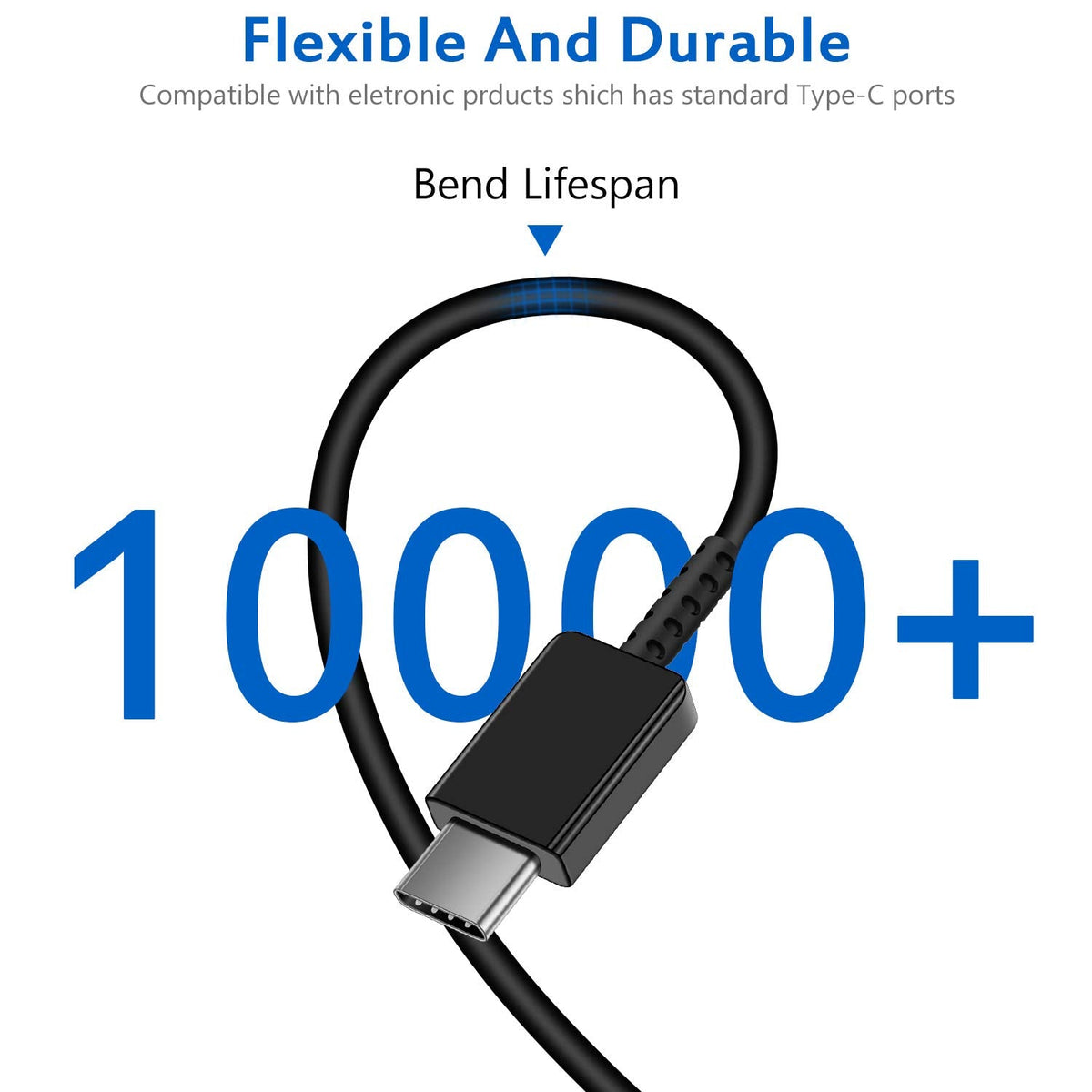 25W USB-C Fast Charger, 2 Pack with 6 Ft USB-C Cable