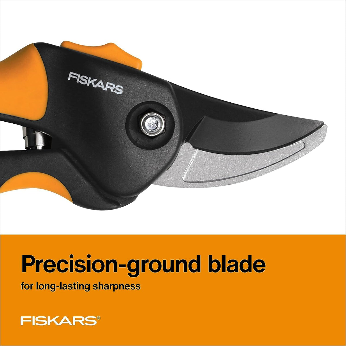 Fiskars Bypass Pruning Shears, 5/8 Inch Cut Capacity