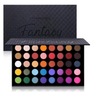 Ucanbe Highly Pigmented Eyeshadow Palette, Matte Shimmer Metallic