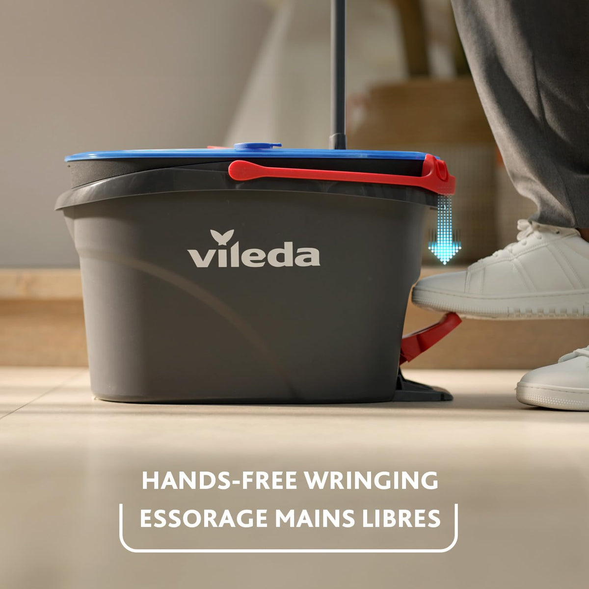 Vileda EasyWring RinseClean Spin Mop and Bucket System